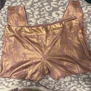 Disney Rose Gold Plus Size 2X Mickey Leggings